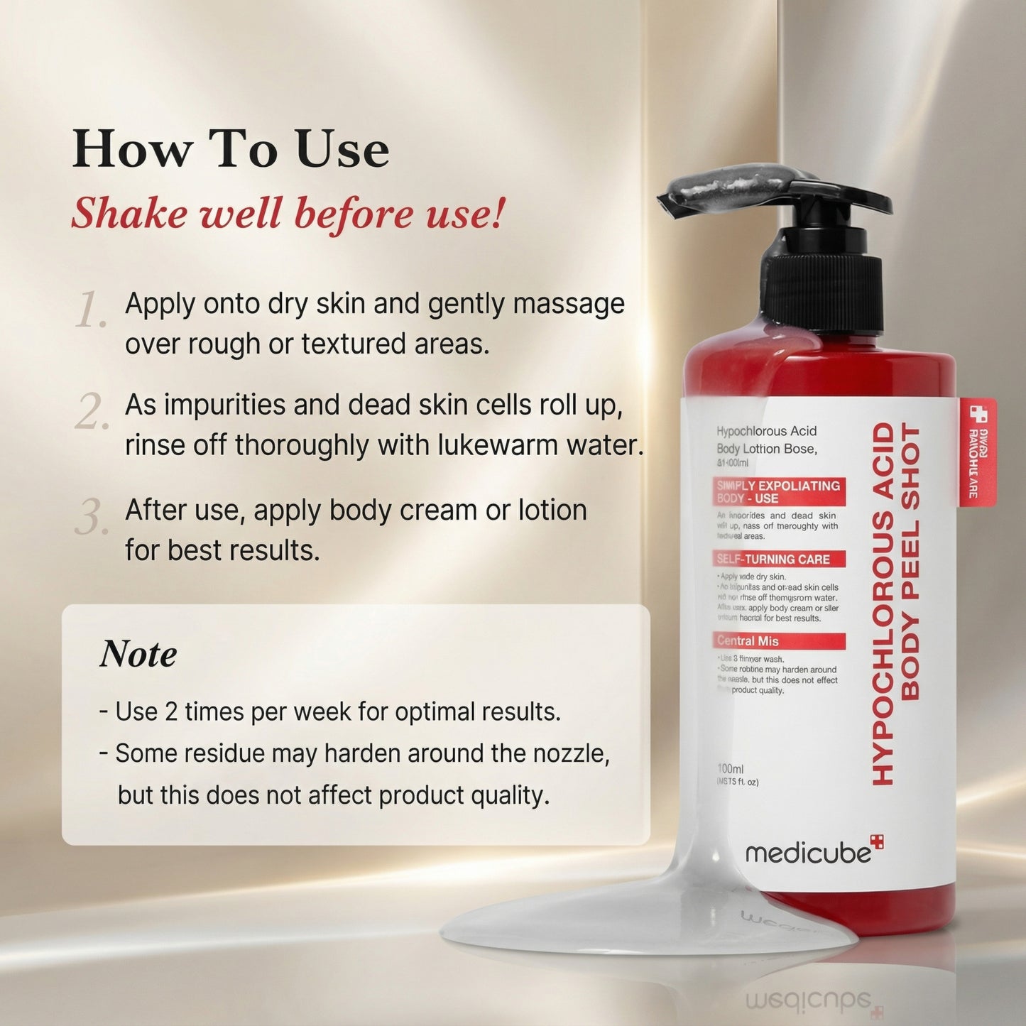 Medicube Hypochlorous Face & Body Peel Shot